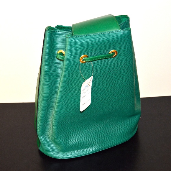 NEW Genuine Leather Green Italian Backpack main image 5